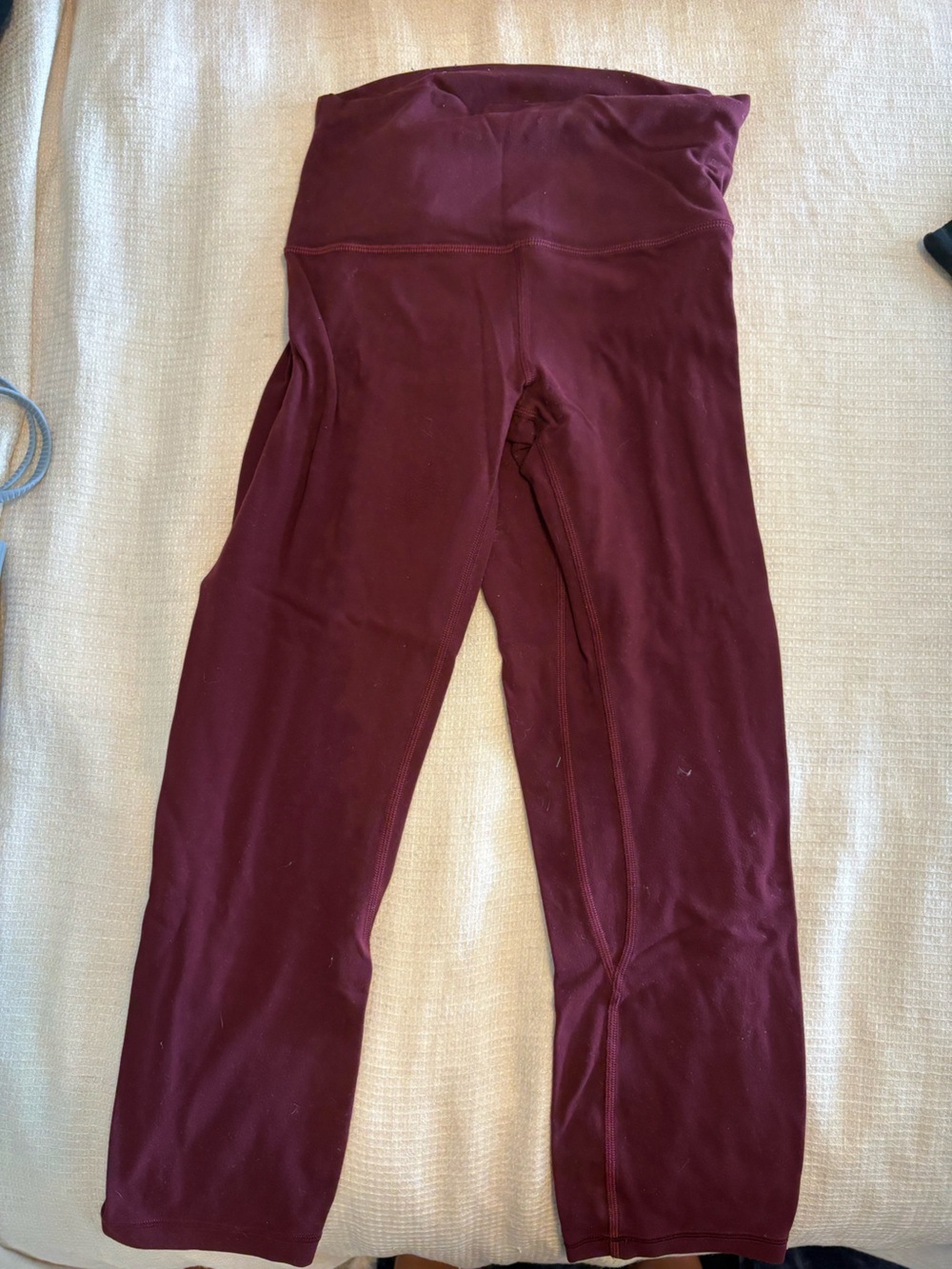 lululemon athletica Deep Burgundy Align High-Rise Mid-Calf Leggings